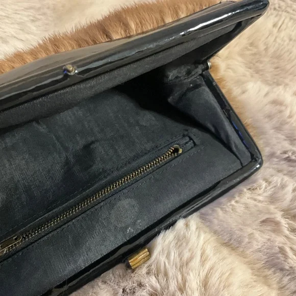 **Vintage Genuine Mink Clutch Handbag** - Picture 4 of 4